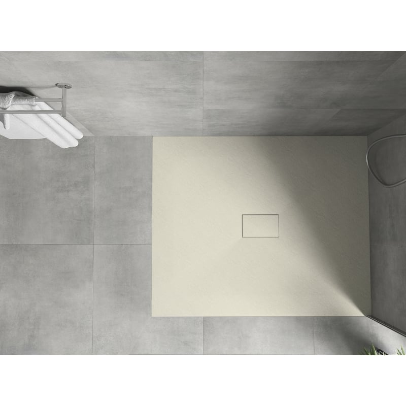 Mexen Hugo Suorakulmainen suihkualusta SMC 120 x 100 cm, beige - 42691012