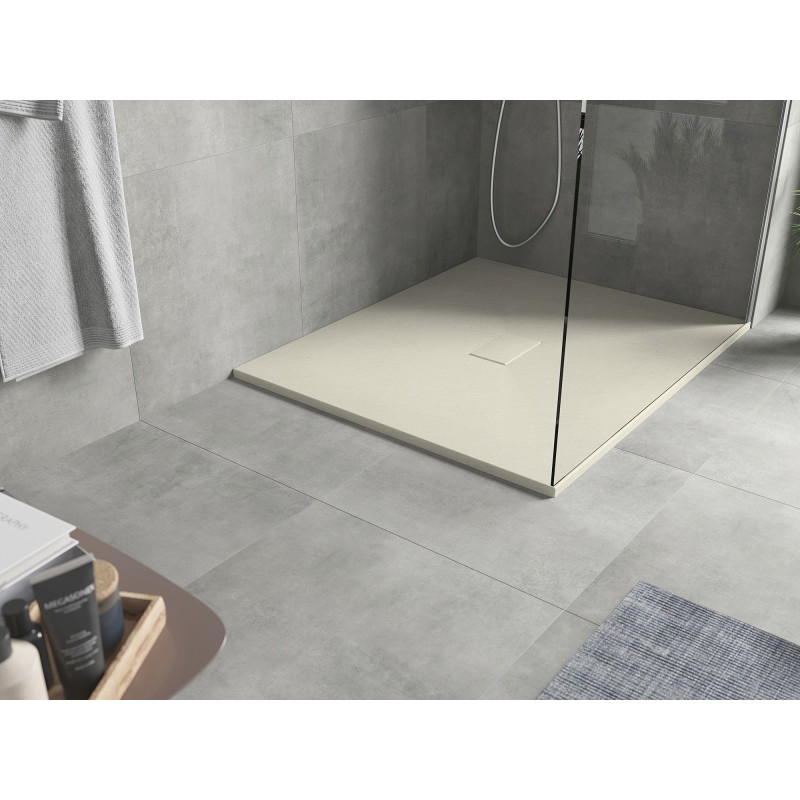 Mexen Hugo SMC Rectangular Shower Tray 120 x 100 cm, Beige - 42691012