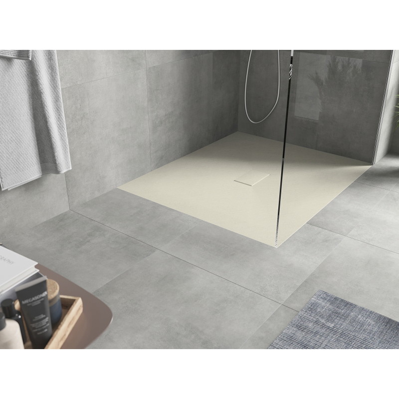Mexen Hugo SMC Rectangular Shower Tray 120 x 100 cm, Beige - 42691012