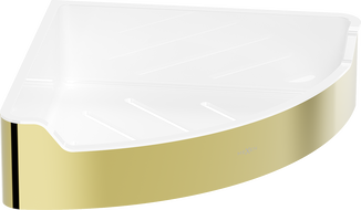 Mexen Rivon-C stūra vannas istabas grozs, zelta - 70A8525-50