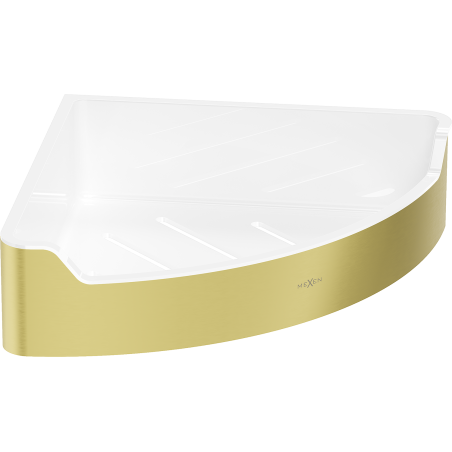 Mexen Rivon-C stūra vannas istabas grozs, zelta matēts - 70A8525-55