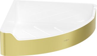 Mexen Rivon-C stūra vannas istabas grozs, zelta matēts - 70A8525-55