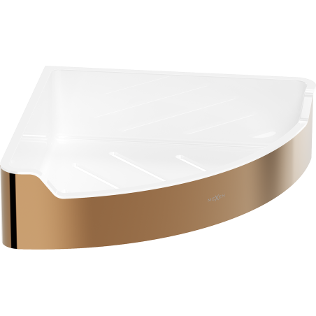 Mexen Rivon-C hoekige badkamer mand, rosé goud - 70A8525-60