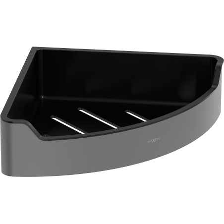 Mexen Rivon-C vannas istabas stūra plaukts, gun gray tīrīta - 70A8525-66