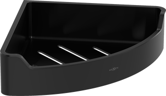 Mexen Rivon-C vannas istabas stūra grozs, melns - 70A8525-70