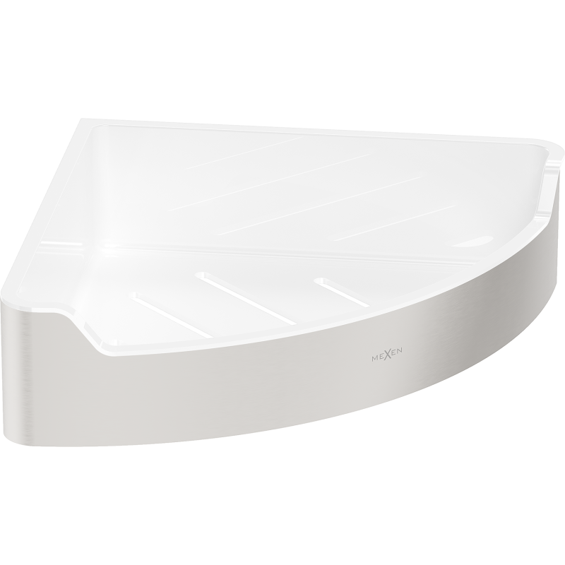 Mexen Rivon-C stūra vannas istabas grozs, matēts niķelis - 70A8525-97