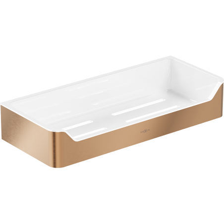 Mexen Rivon-L bathroom basket, brushed copper - 70A8725-65