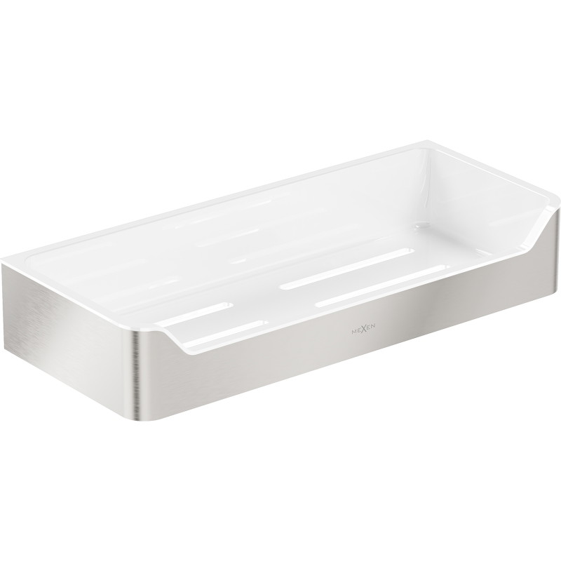 Mexen Rivon-L cestino da bagno, nichel spazzolato - 70A8725-97