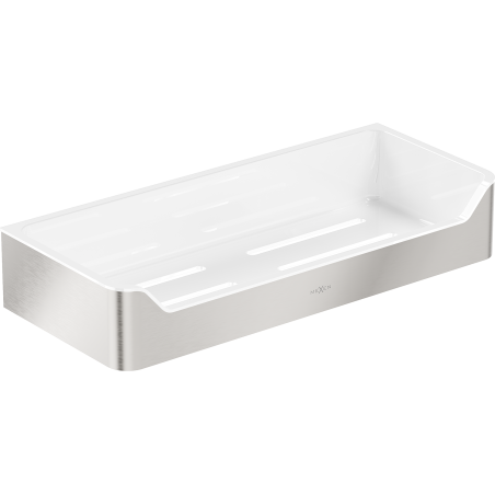 Mexen Rivon-L bathroom basket, brushed nickel - 70A8725-97