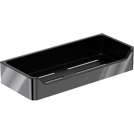 Mexen Rivon-L cesto de banho, black chrome - 70A8725-73