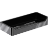 Mexen Rivon-L cestino da bagno, cromo nero - 70A8725-73