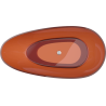 Mexen Glass vann vabas seisev läbipaistev 170 x 85 cm, maa, kroomitud kork - 58061708505