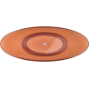 Mexen Vea earth vrijstaand transparant 180 x 80 cm, kurk chroom - 58091808005