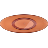 Mexen Vea prostoječa prozorna kad 180 x 80 cm, earth, kromirani čep - 58091808005