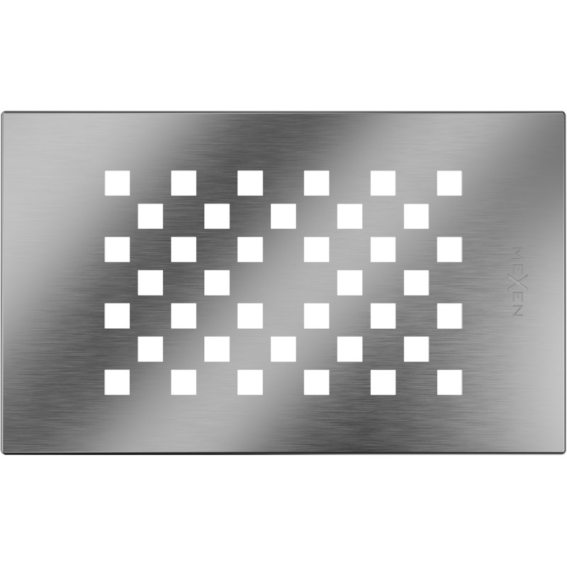 Mexen Hugo cache pour receveur de douche, gris canon brossé - 42910066