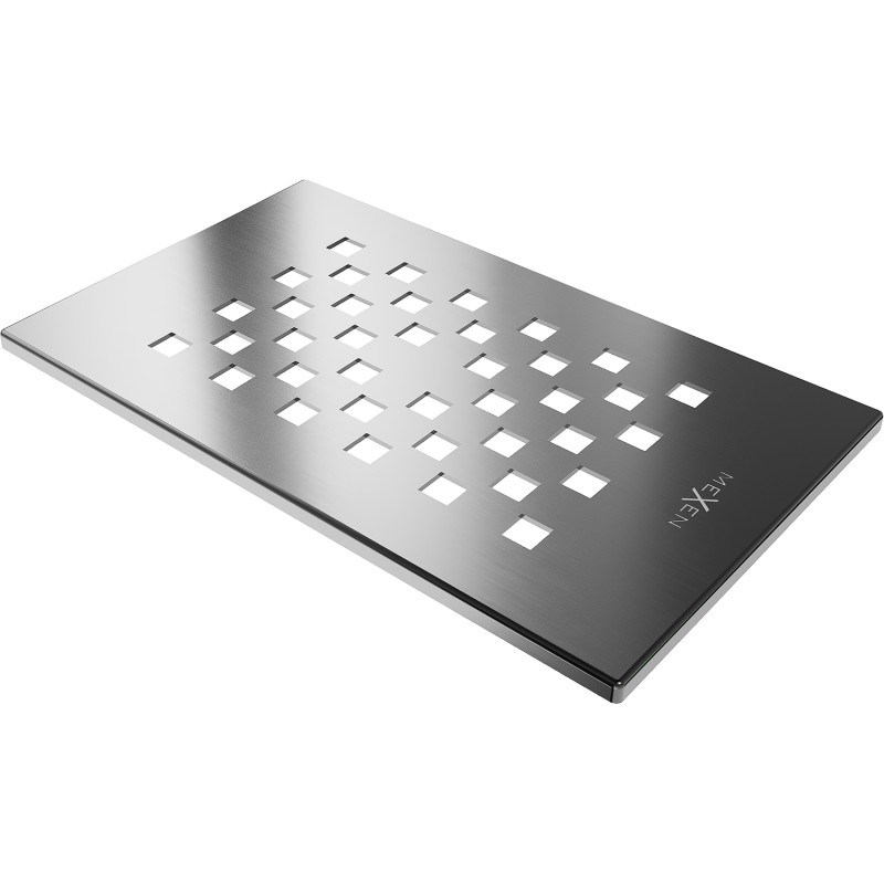 Mexen Hugo maskēšana dušas teknei, gun pelēks birstēts - 42910066