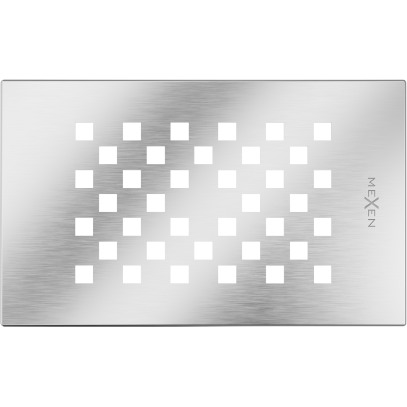 Mexen Hugo cubierta para plato de ducha, inox - 42910001