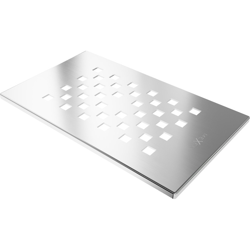 Mexen Hugo maskirnica za tuš kadu, inox - 42910001