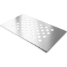 Mexen Hugo dušas pamata pārsegs, inox - 42910001