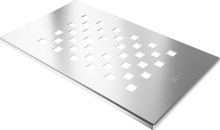 Mexen Hugo dušialuse katteplaat, inox - 42910001