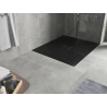 Mexen Hugo taisnstūrveida dušas paliktnis SMC 120 x 100 cm, melnais akmens - 42751012
