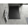 Mexen Hugo rectangular SMC shower tray 160 x 80 cm, black stone - 42758016