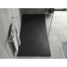 Mexen Hugo rectangular SMC shower tray 180 x 80 cm, black stone - 42758018