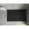 Mexen Hugo taisnstūra dušas paliktnis SMC 160 x 90 cm, melns akmens - 42759016