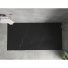 Mexen Hugo brodzik prostokątny SMC 170 x 90 cm, czarny kamień - 42759017