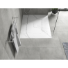Mexen Hugo taisnstūrveida dušas paliktnis SMC 120 x 100 cm, baltais akmens - 42151012