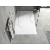 Mexen Hugo taisnstūra dušas paliktnis SMC 160 x 80 cm, balts akmens - 42158016