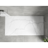 Mexen Hugo rectangular shower tray SMC 170 x 80 cm, white stone - 42158017