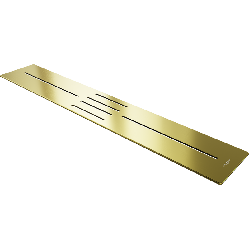 Mexen Toro plint voor douchebak 130-160 cm, goud - 43920050