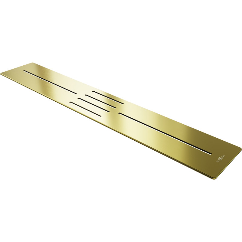 Mexen Toro shower tray cover 130-160 cm, gold - 43920050