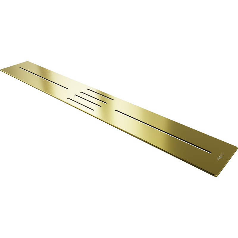 Mexen Toro friso para base de duche 170-200 cm, dourado - 43930050