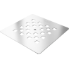 Mexen Stone+ shower tray cover, inox - 44910001