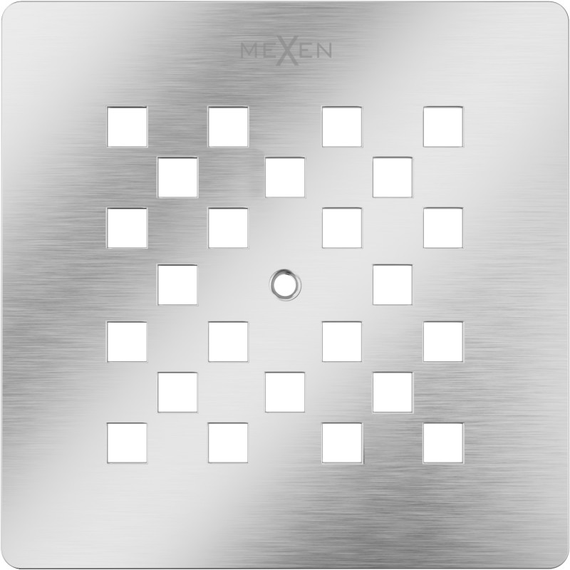 Mexen Stone+ shower tray cover, inox - 44910001