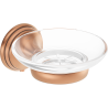 Mexen Lusso soap dish, antique copper - 70A16855-45