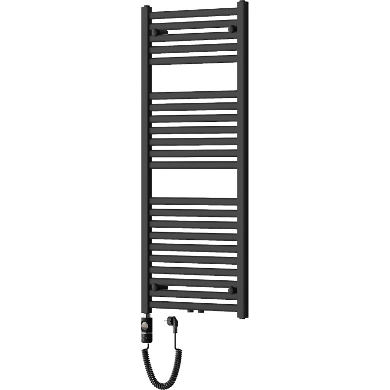 Mexen Hades sähköinen lämmitin 1200 x 500 mm, 600 W, musta - W104-1200-500-2600-70