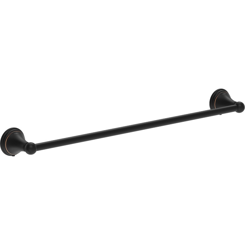 Mexen Lusso handdoekhouder, antiek zwart - 70A16845-79