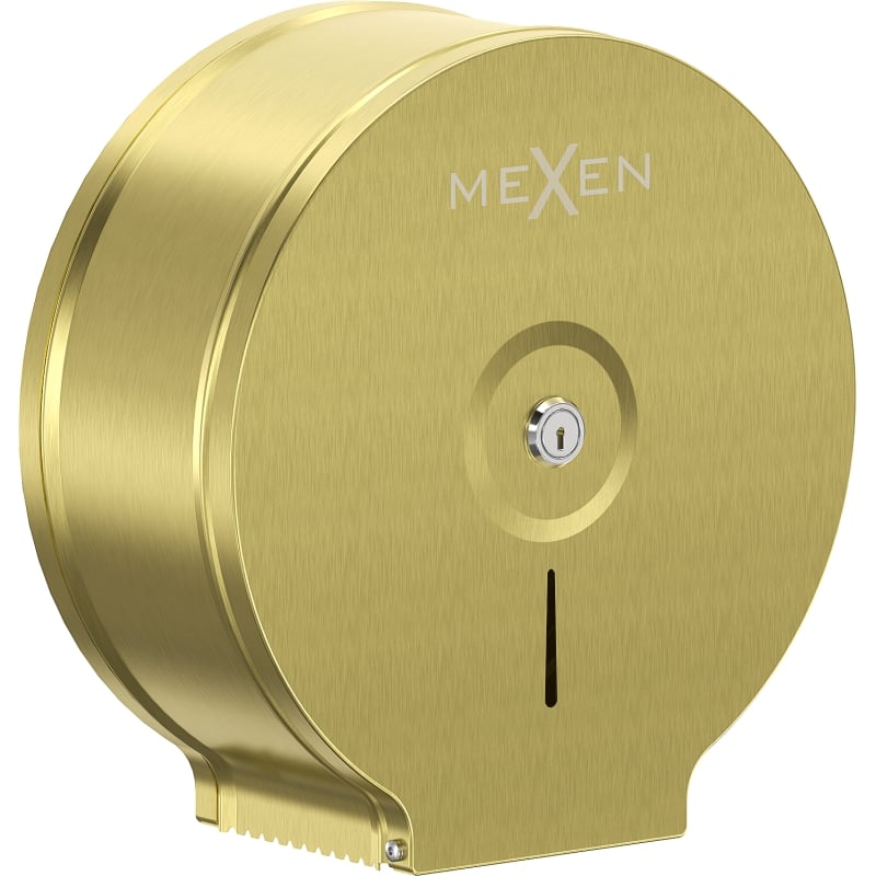 Mexen Spira-U Toilettenpapierhalter, gebürstetes Gold - 70K540-55