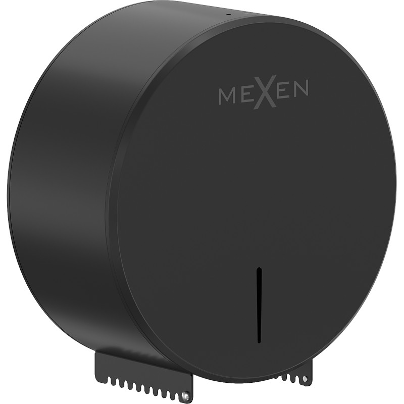 Mexen Spira-V toalettpappersbehållare, svart matt - 70K550-70
