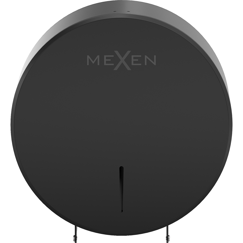 Mexen Spira-V pojemnik na papier toaletowy, czarny mat - 70K550-70