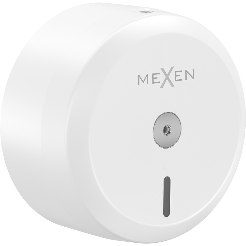Mexen Spira-Q contenitore per carta igienica a dosaggio centrale, bianco - 70K510-20