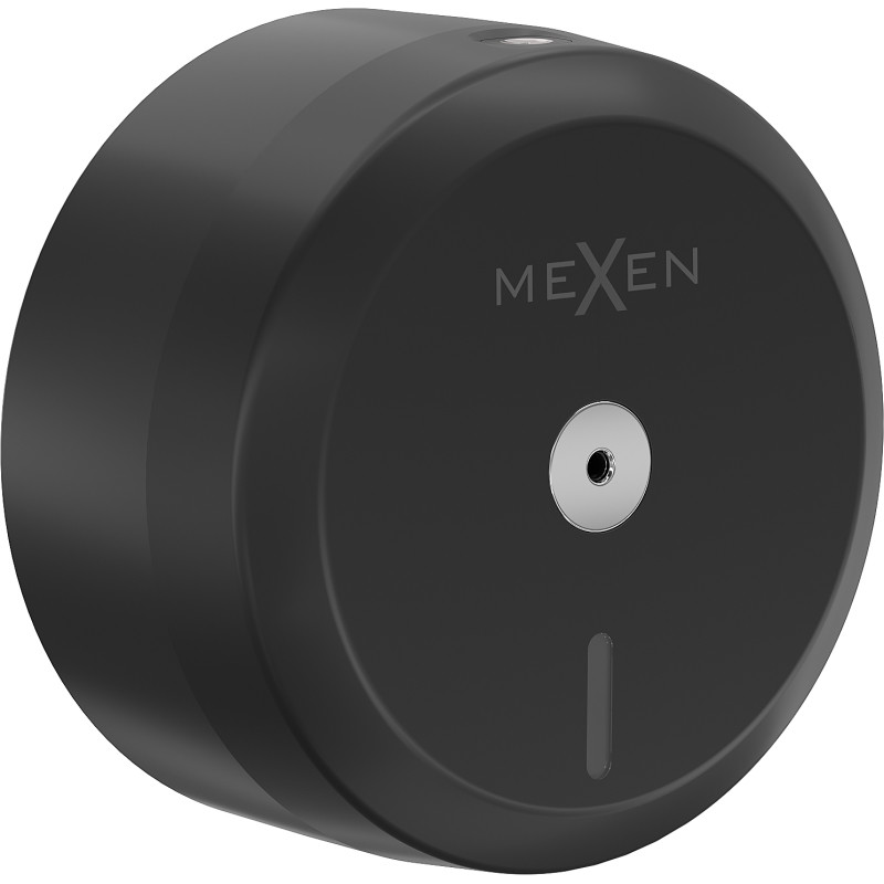 Mexen Spira-Q toiletpapierhouder voor centrale dosering, zwarte mat - 70K510-70