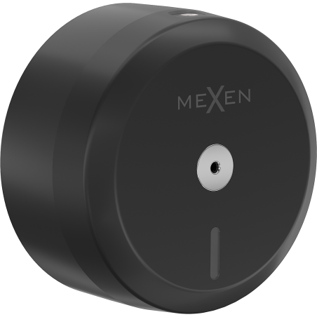 Mexen Spira-Q pojemnik na papier toaletowy do centralnego dozowania, czarny mat - 70K510-70