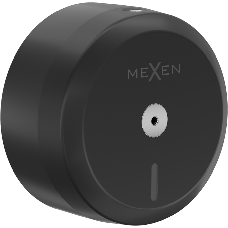 Mexen Spira-Q tualetes papīra turētājs centrālajai dozēšanai, melns mats - 70K510-70