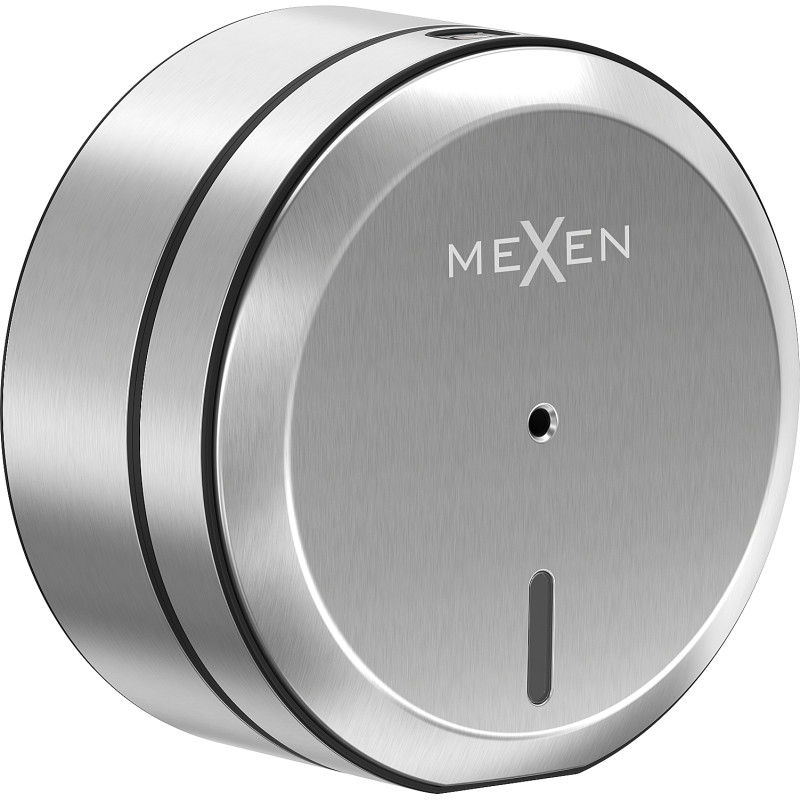 Mexen Spira-R contenitore per carta igienica a dosaggio centrale, inox - 70K500-01