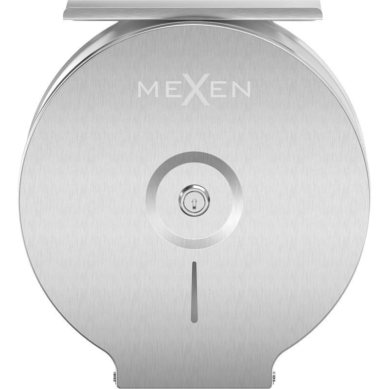Mexen Spira-U+ wc-paperinpidike hyllyllä, inox - 70K541-01
