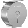Mexen Spira-U+ soporte de papel higiénico con estante para teléfono, inox - 70K541-01